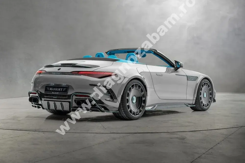mansory imbunatateste mercedes amg sl 63 850 cp si un interior albastru personalizat mfrh original