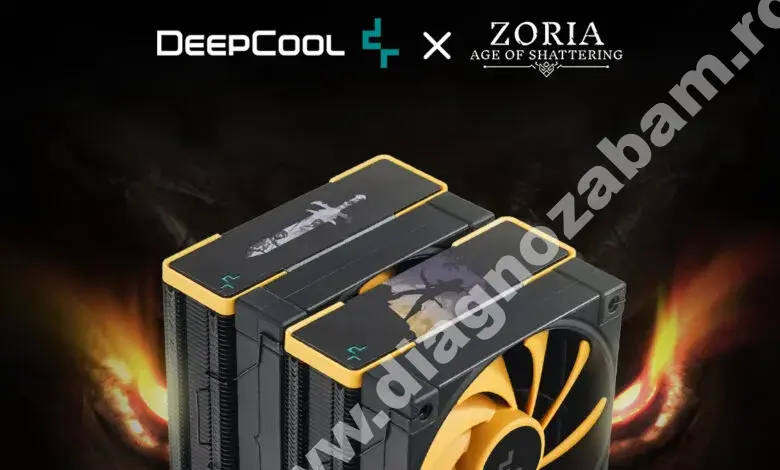 deepcool anunta coolerul de procesor ak620 zero dark zoria inspirat de un joc rpg mfrh original