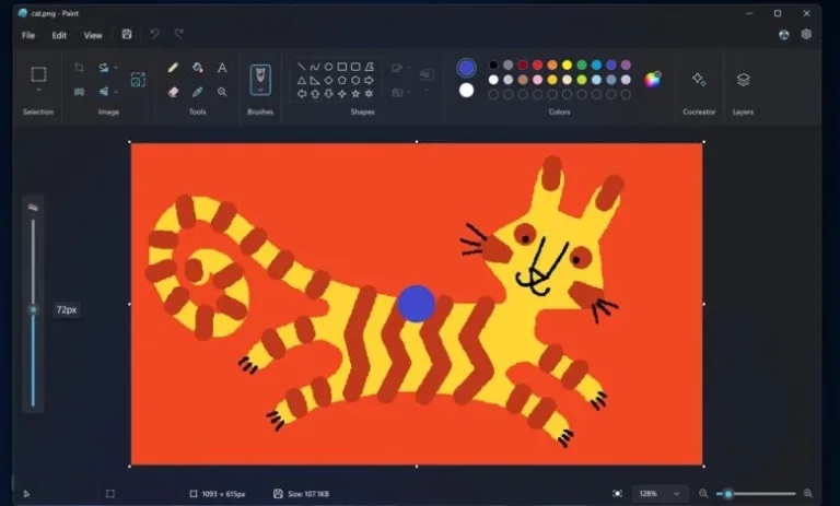 microsoft lanseaza noua versiune de paint adaugarea layers si pensule imbunatatite mfrh original