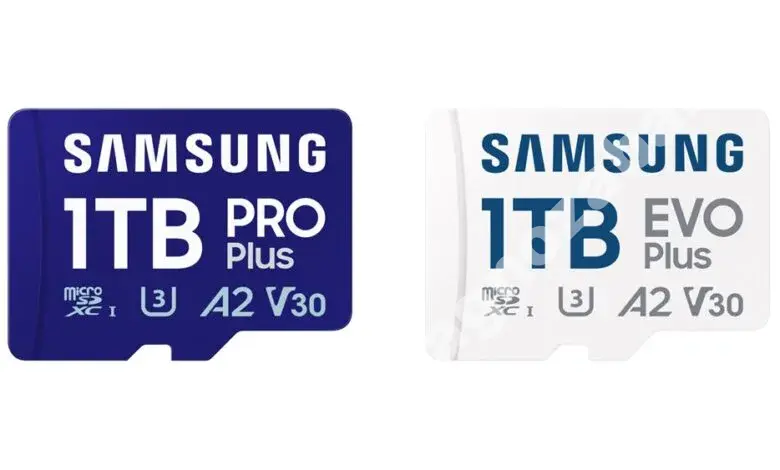 samsung lansaza carduri microsd pro plus si evo plus cu capacitate de 1tb mfrh original