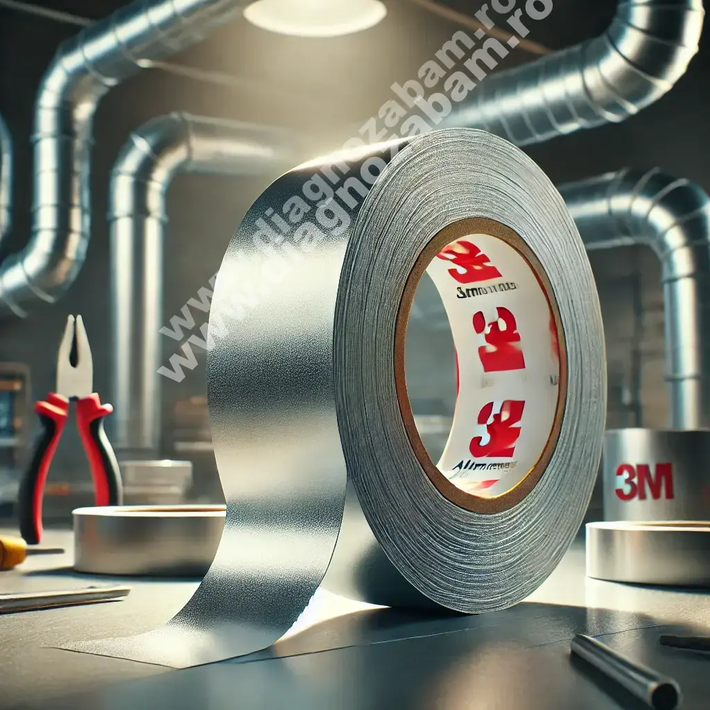 banda adeziva aluminiu 3m utilizari si avantaje