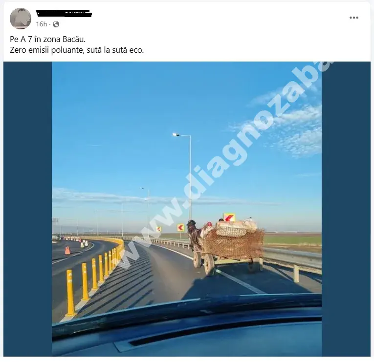 caruta surprinsa pe autostrada moldovei a7 pericol pe drumurile de mare viteza mfrh original