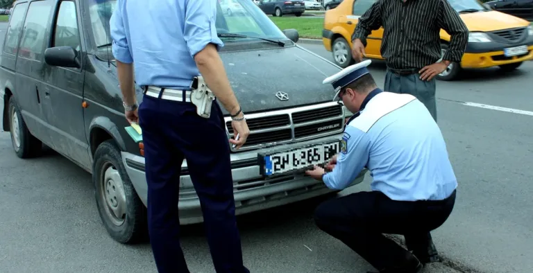 daca aplici folie pe numarul de inmatriculare scapi de rovinieta sau risti amenda