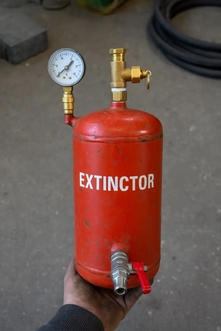 Butelie aer din extinctor – merge sau nu?