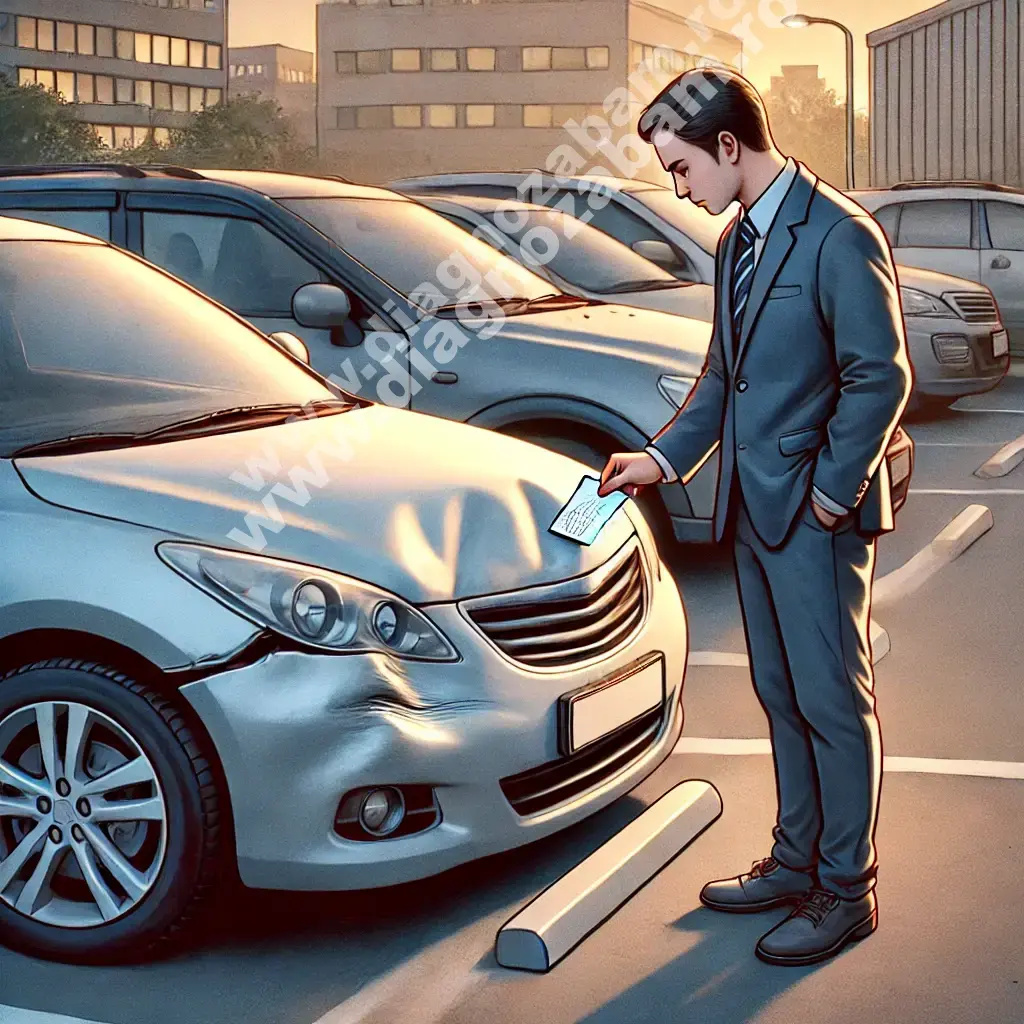 Dacă lovești o mașină, trebuie să anunți Dacă lovești o mașină, trebuie să anunți