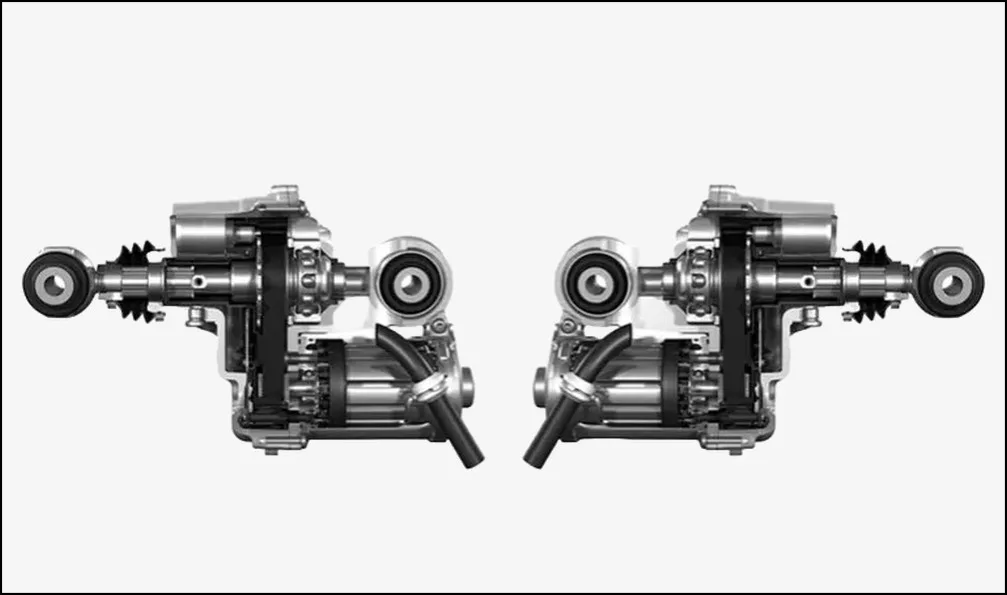 Sistemul de direcție activă pentru puntea spate4