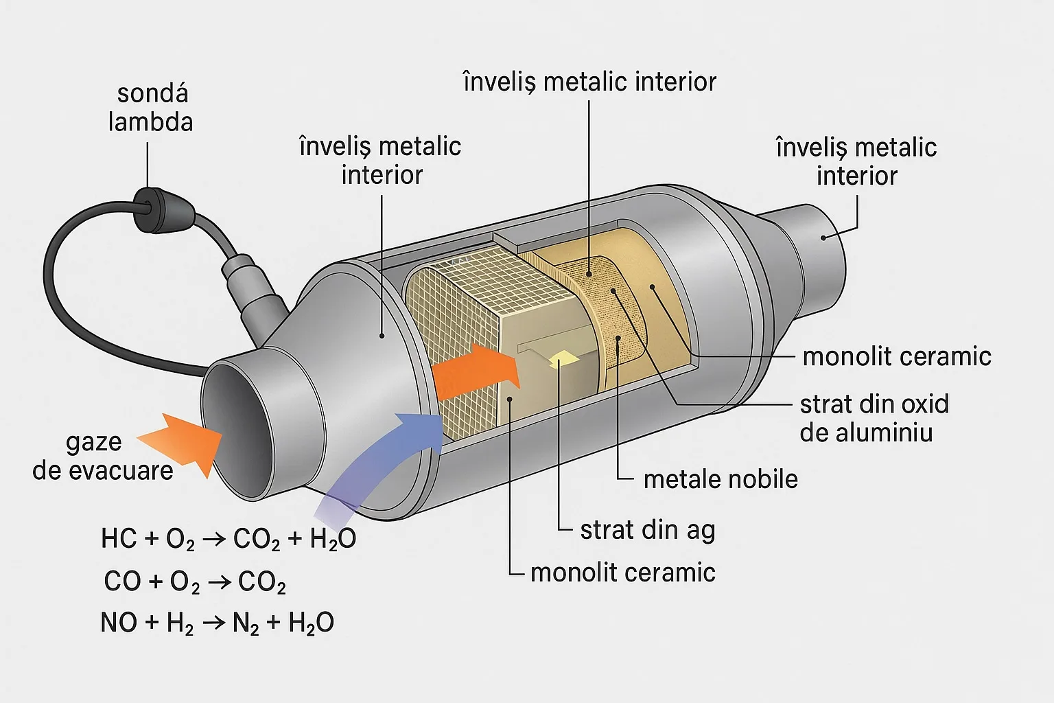 Catalizatorul auto Cum îți protejează motorul și planeta Catalizatorul auto Cum îți protejează motorul și planeta