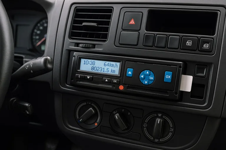 How a Tachograph Works A Driver's Lifeline