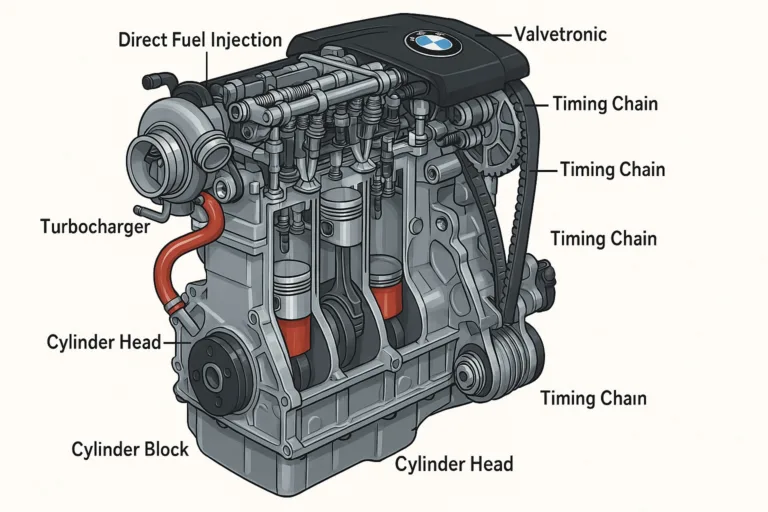 N43B16 BMW Motor mic probleme mari