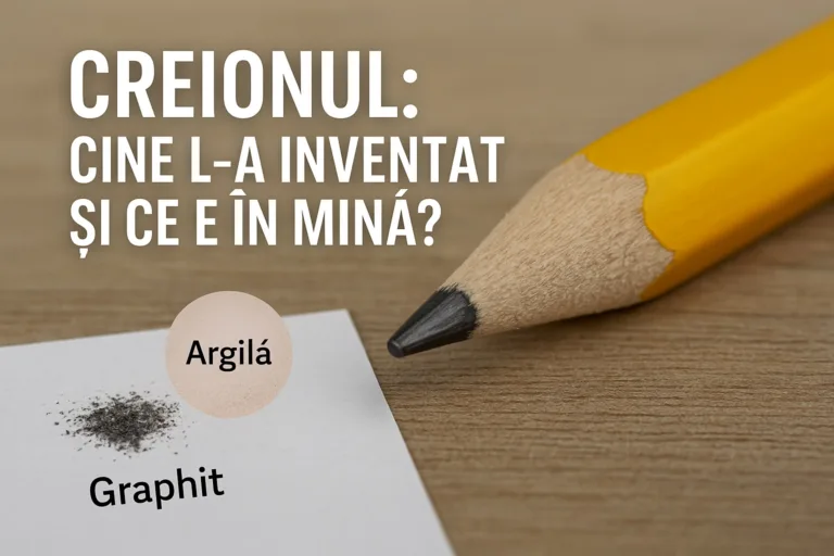 Creionul cine l a inventat și ce e în mină