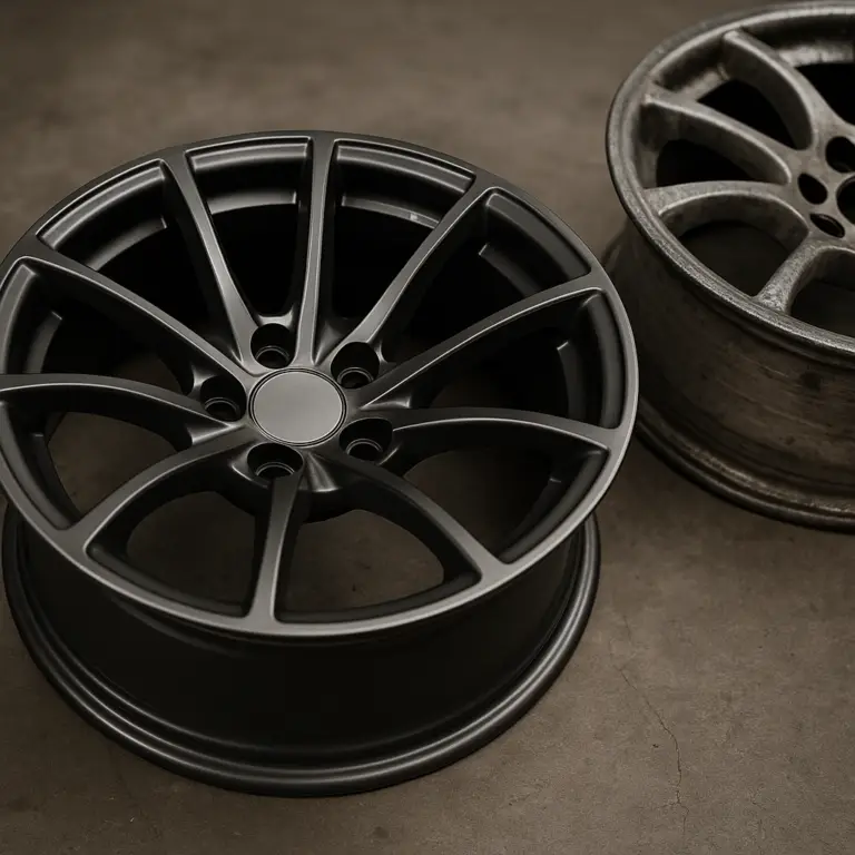 ⚙️ The Right Wheel Choice – Cast vs Forged Alloy