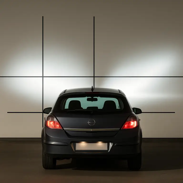Headlight adjustment: up-down, left-right guide
