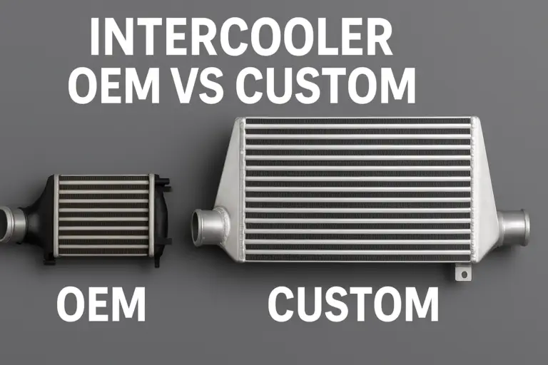Intercooler OEM vs Custom: The Real Performance Difference