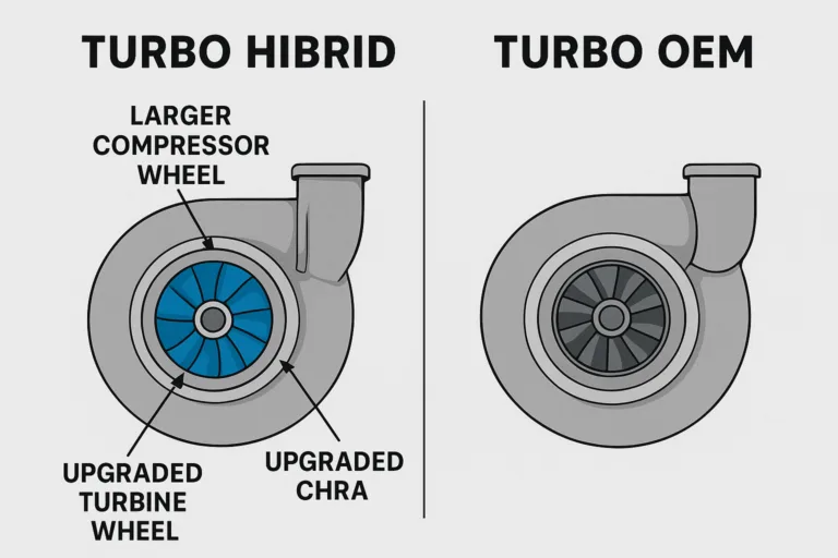 turbo hibrid vs turbo oem compresor marit