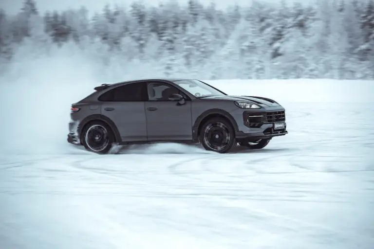 LARTE Design tests Porsche Cayenne beyond Arctic Circle