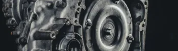 CVT Transmission gearbox closeup