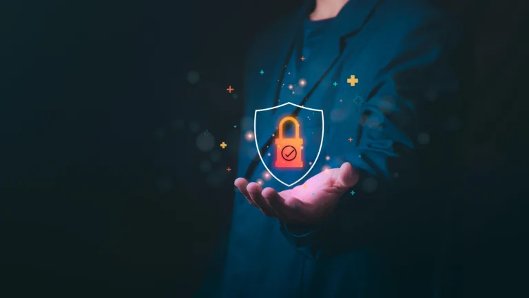 Cybersecurity concepts  as demonstrated by business professionals  illustrate data protection  secure connectivity  digital privacy  and network security technologies.