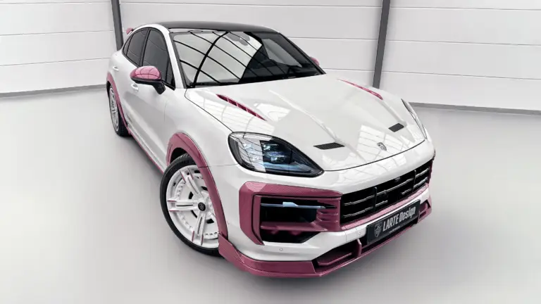 LARTE Design Unveils Pink Carbon Porsche Cayenne