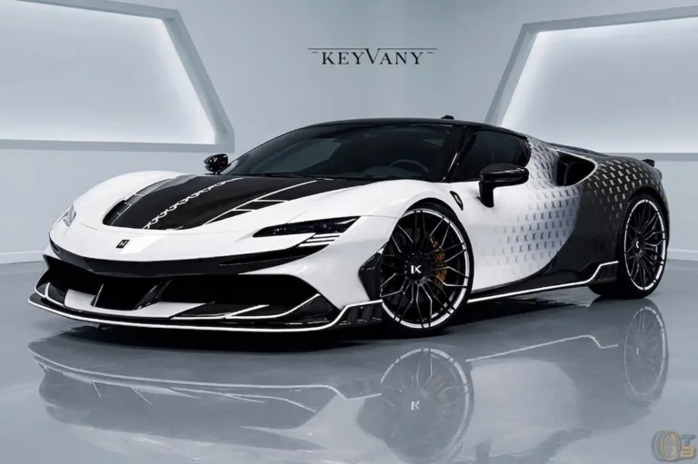 KEYVANY White Shadow Turns Luxury Into Extreme Design