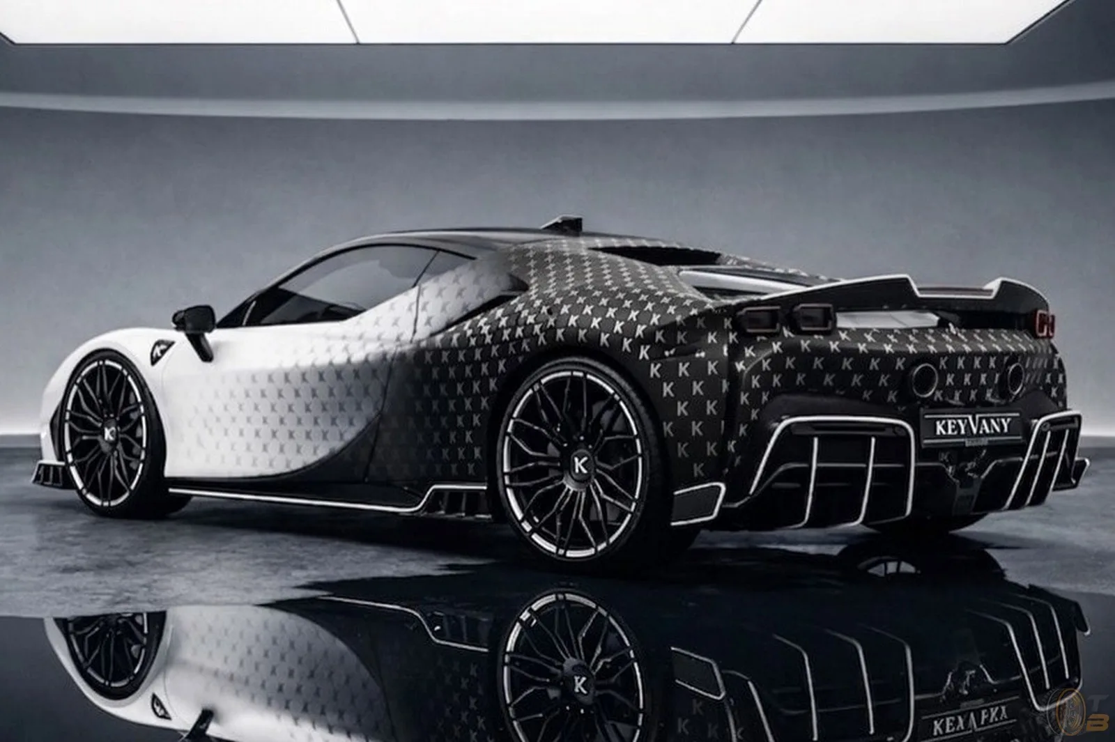 Keyvany White Shadow Ferrari SF Tuning