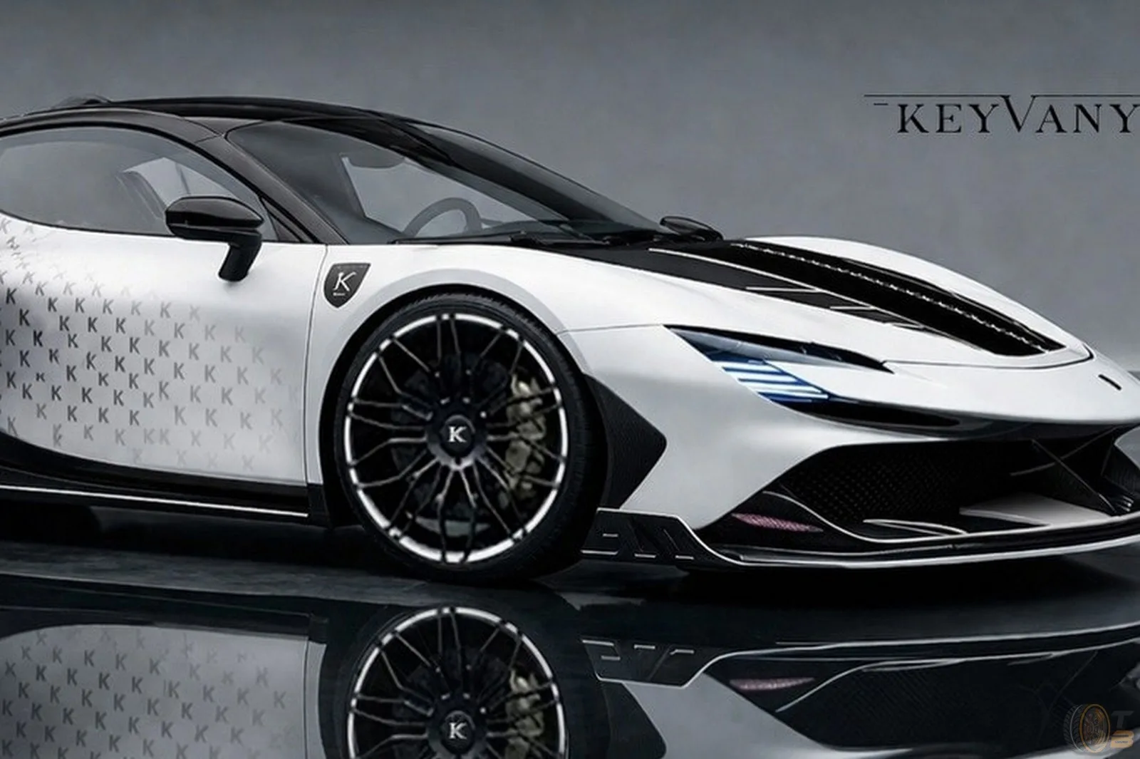 Keyvany White Shadow Ferrari SF Tuning