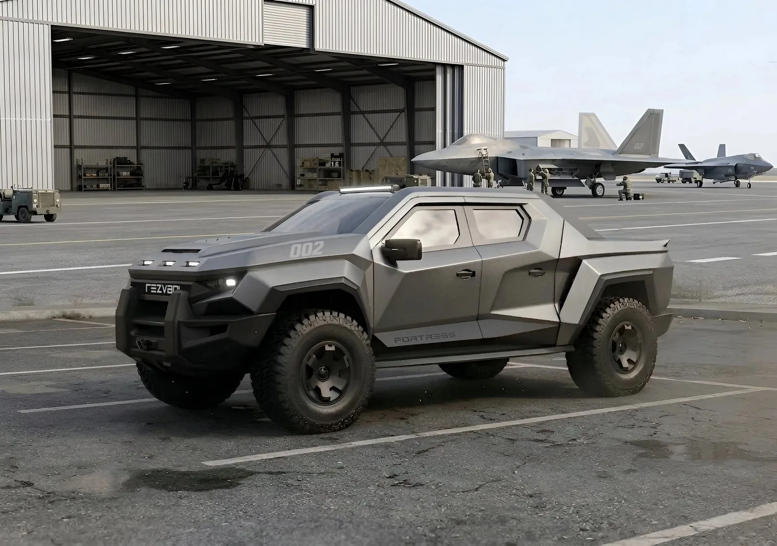 Rezvani Fortress Ford F Raptor