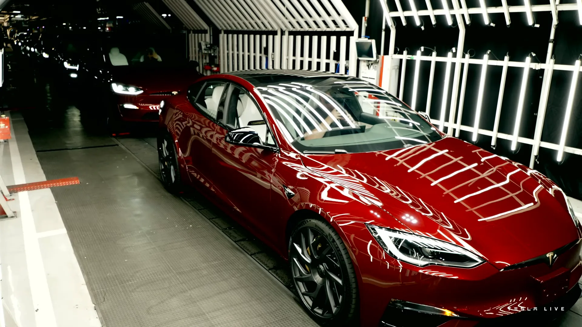Model S X Signature Delivery Event screenshot
