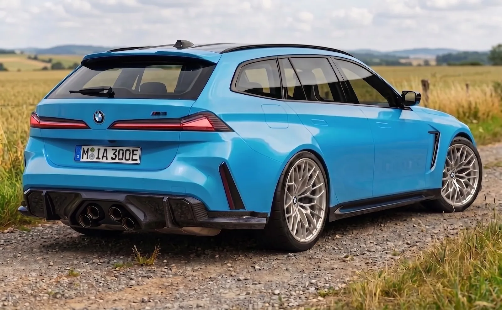 BMW M Touring ZA Rendering Tuning
