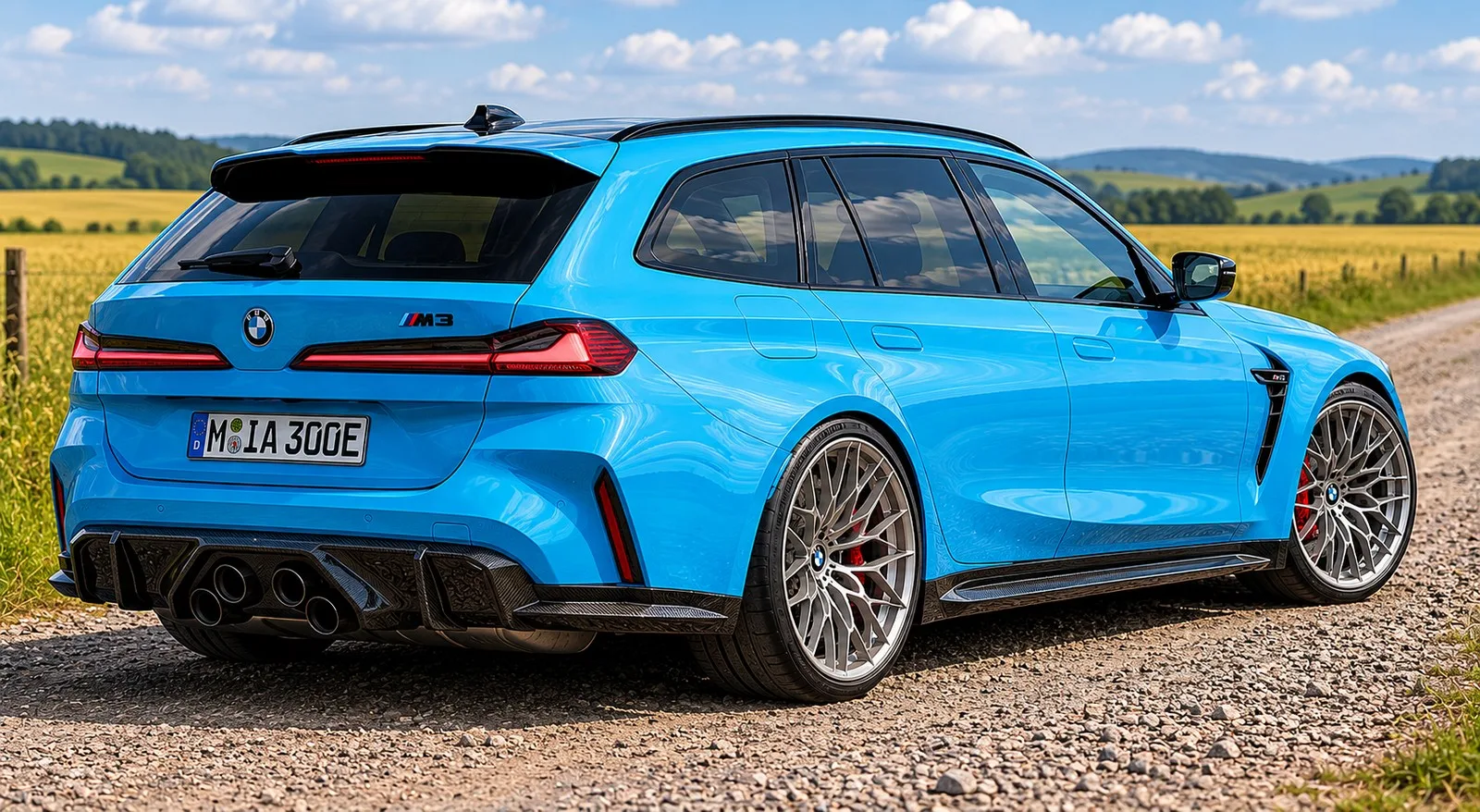 BMW M Touring ZA Rendering Tuning
