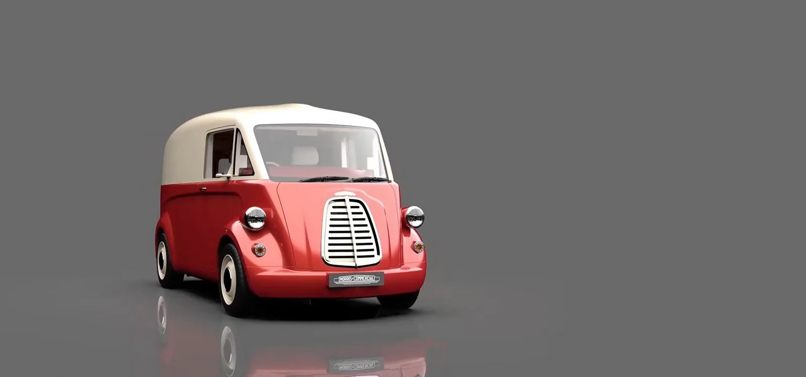 Morris JE Delivery Van Retro E Transporter