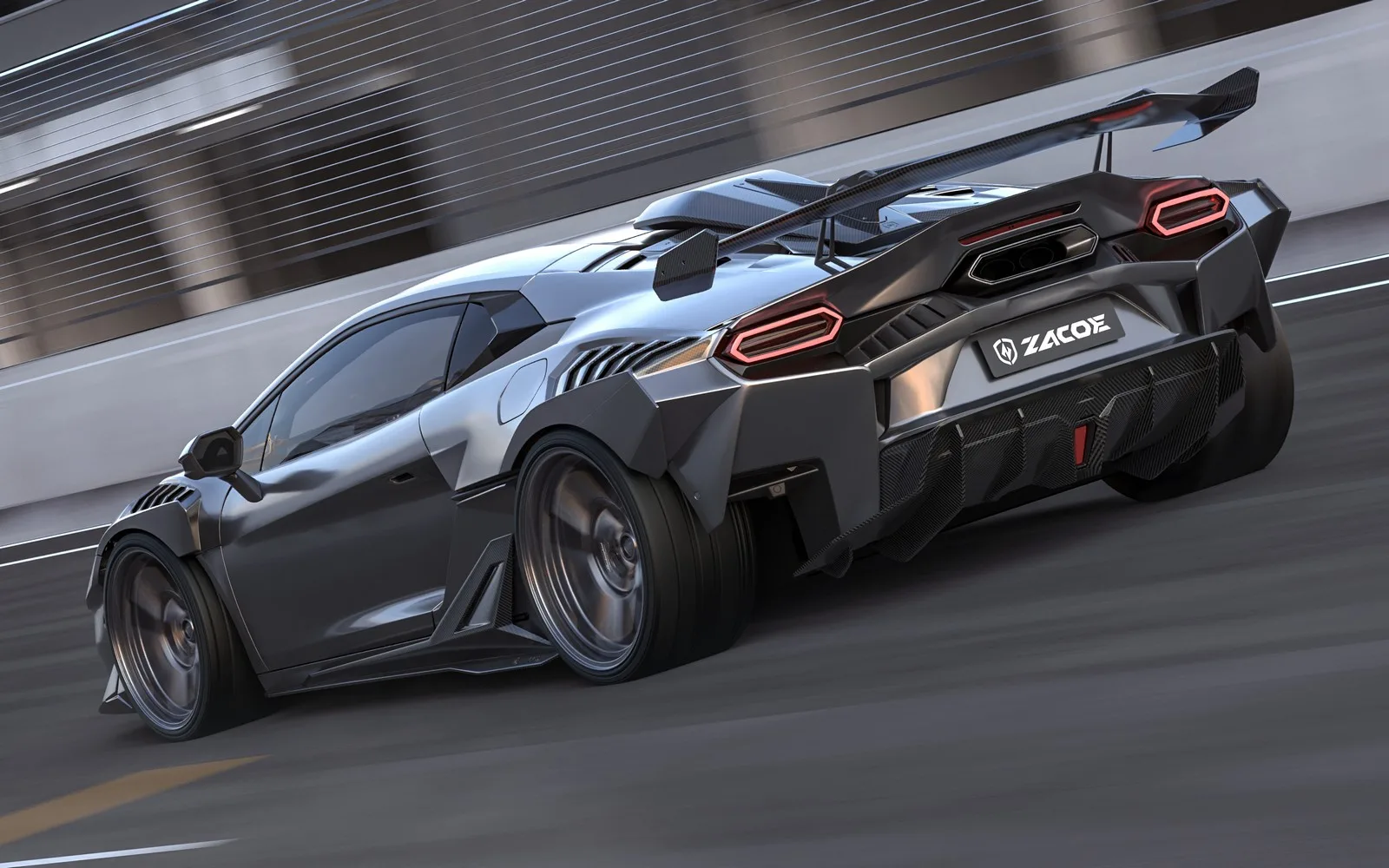 ZACOE Lamborghini Temerario Widebody