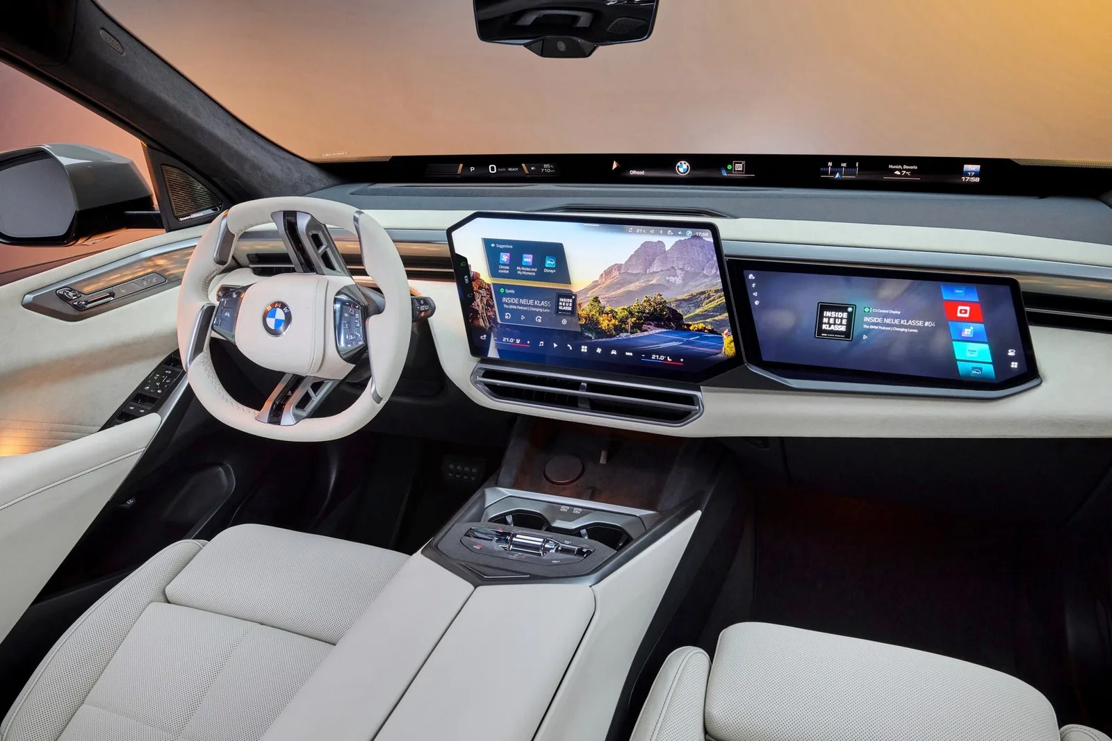 BMW X G Interieur iX Elektro SUV