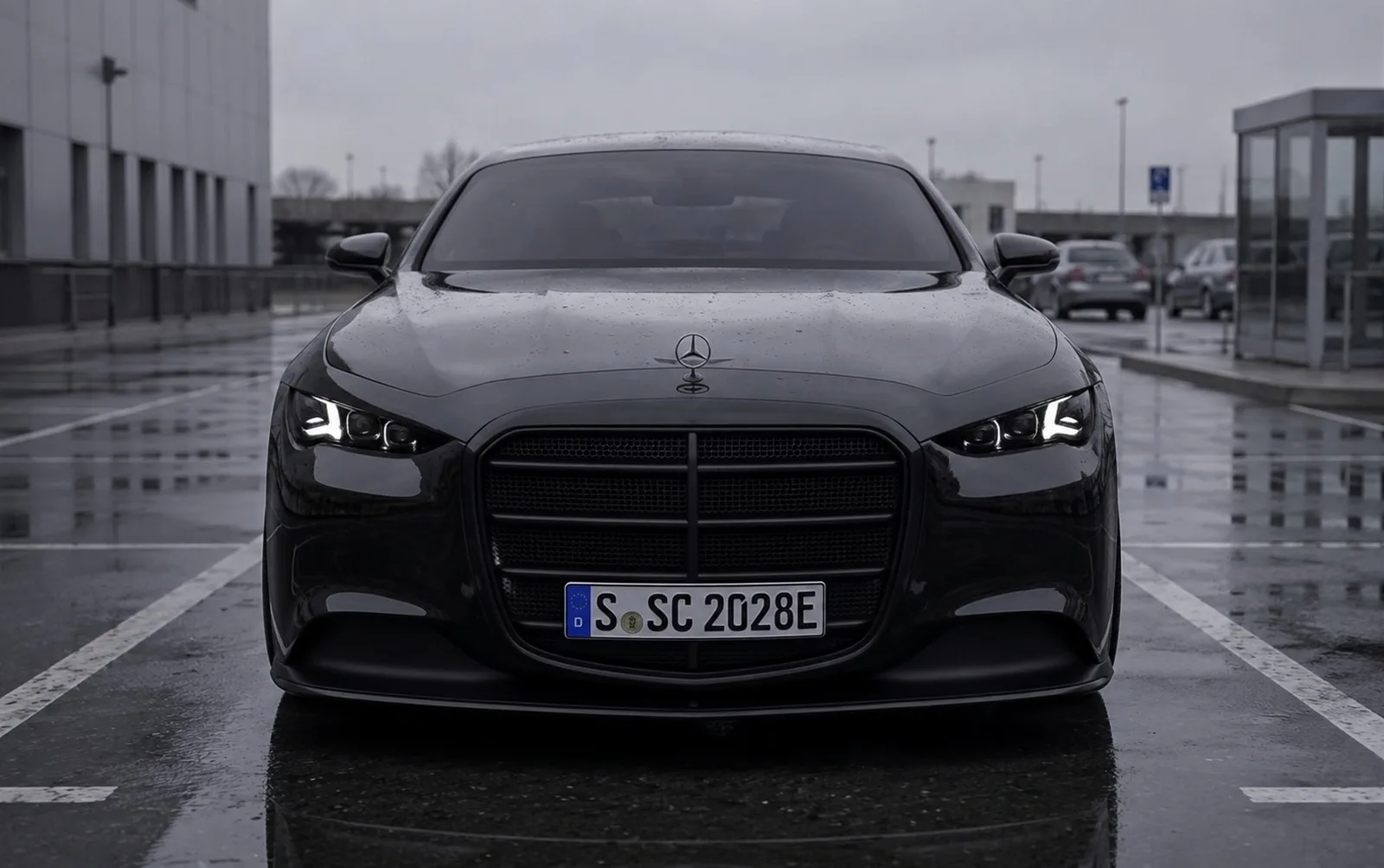 Mercedes S Klasse Coupe Render