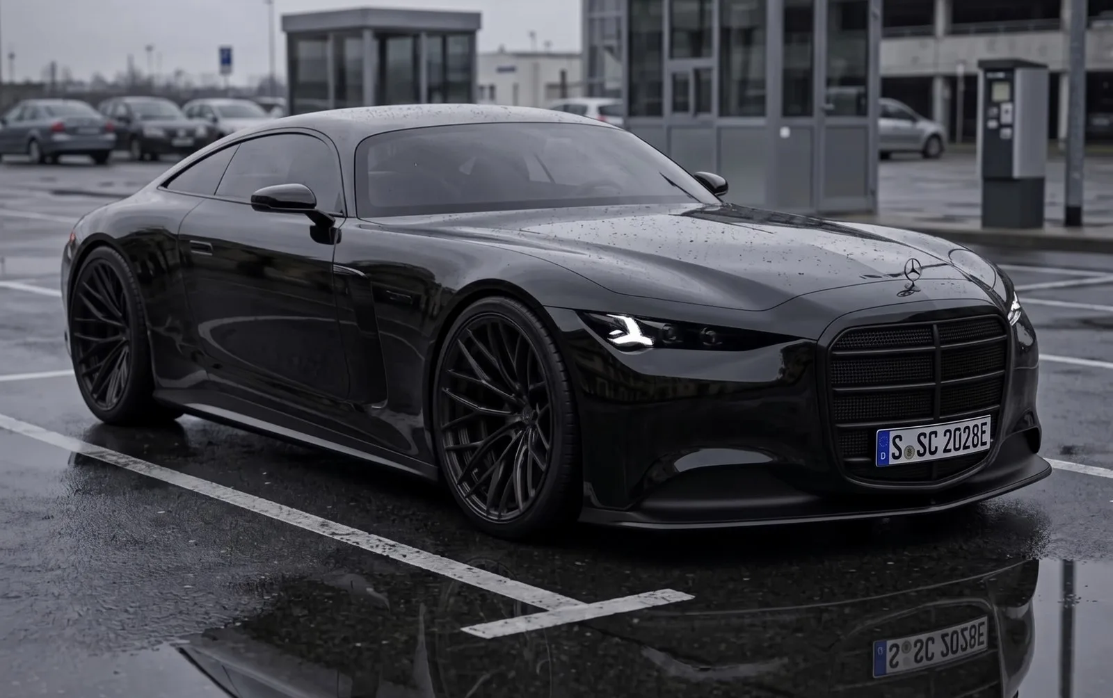 Mercedes S-Klasse Coupé: Designul Black-Out de 700 CP