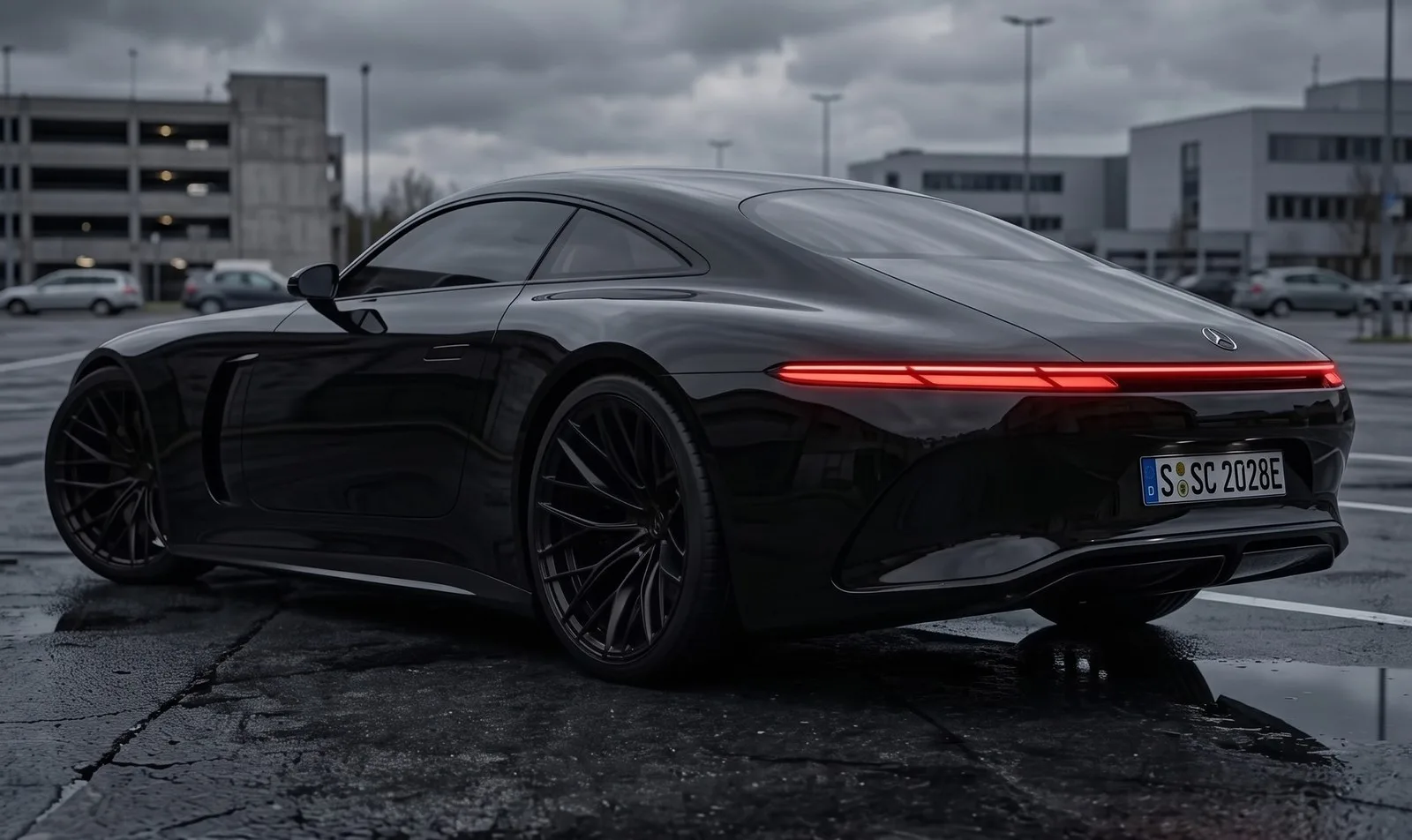 Mercedes S Klasse Coupe Render