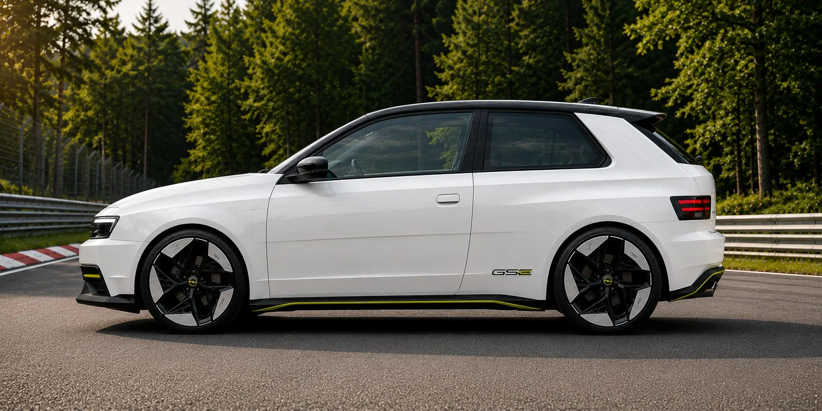 Opel Kadett GSE Rendering Vision