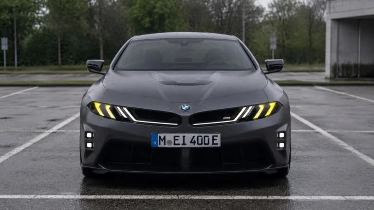 BMW i4M Render Previews an Electric M-Coupé Future