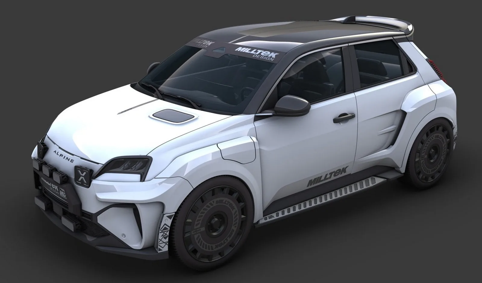 Milltek Renault E Tech Alpine A Wide Body Kit