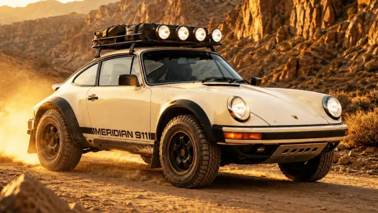 Porsche 911 Meridian: Un restomod off-road de excepție!
