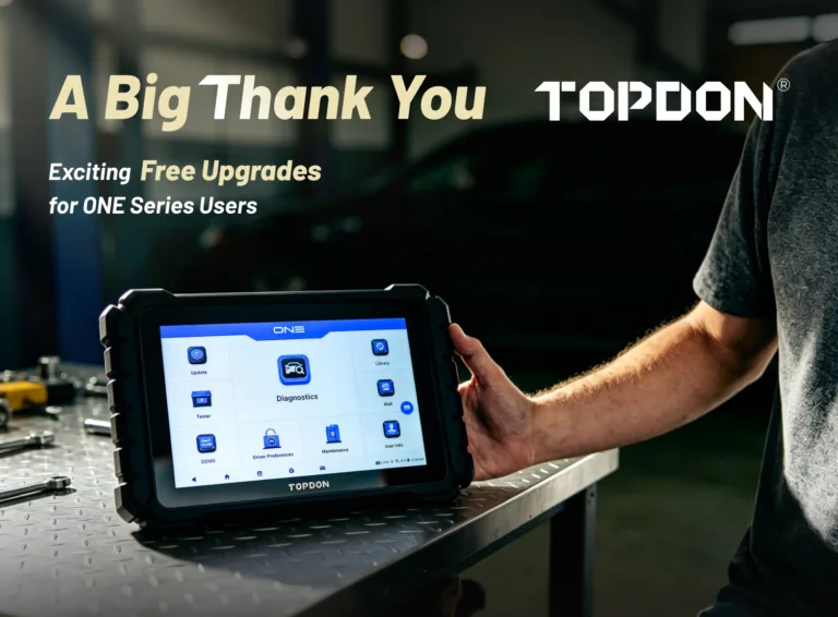 TOPDON ONE Series Primește Codare ECU Extinsă