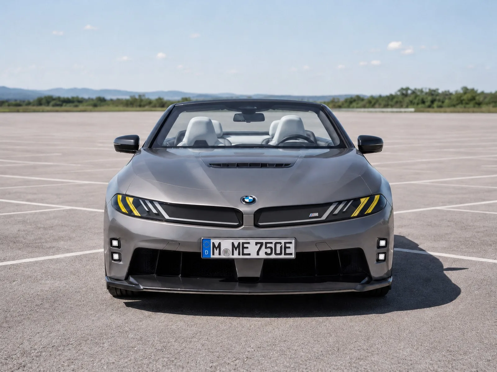 BMW i M Cabrio Rendering