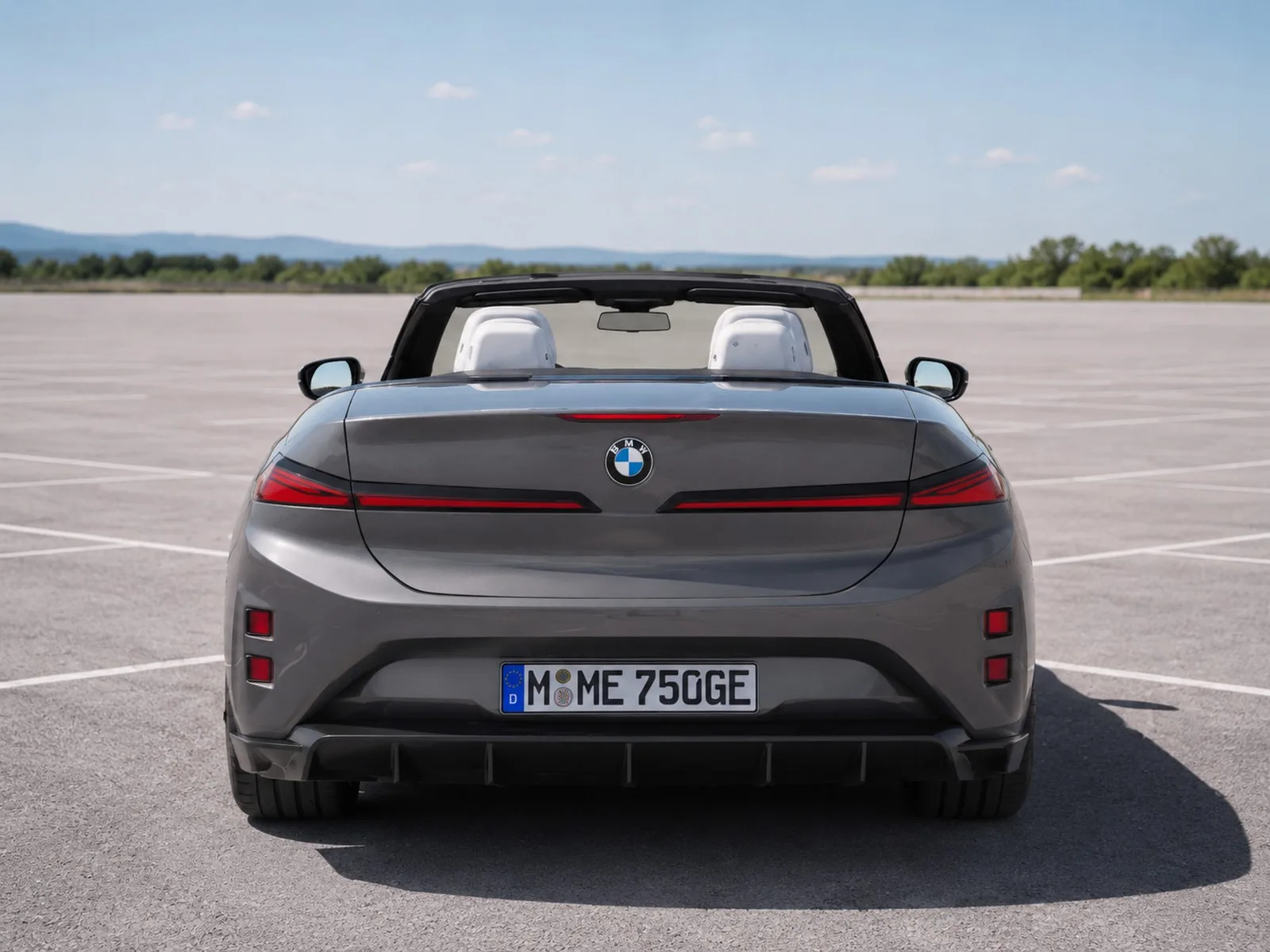 BMW i M Cabrio Rendering