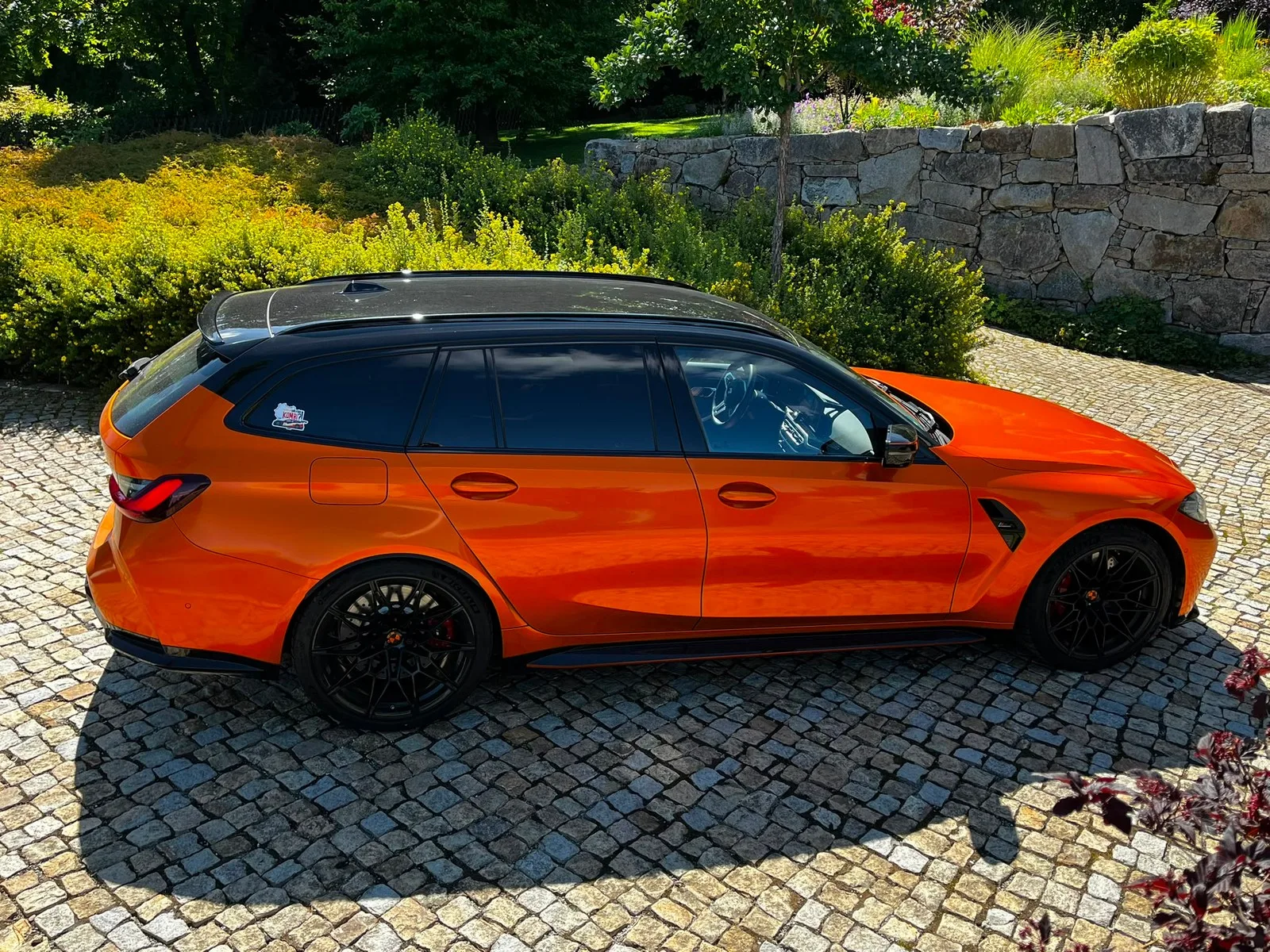 BMW M Touring G Metallic Orange Vollfolierung
