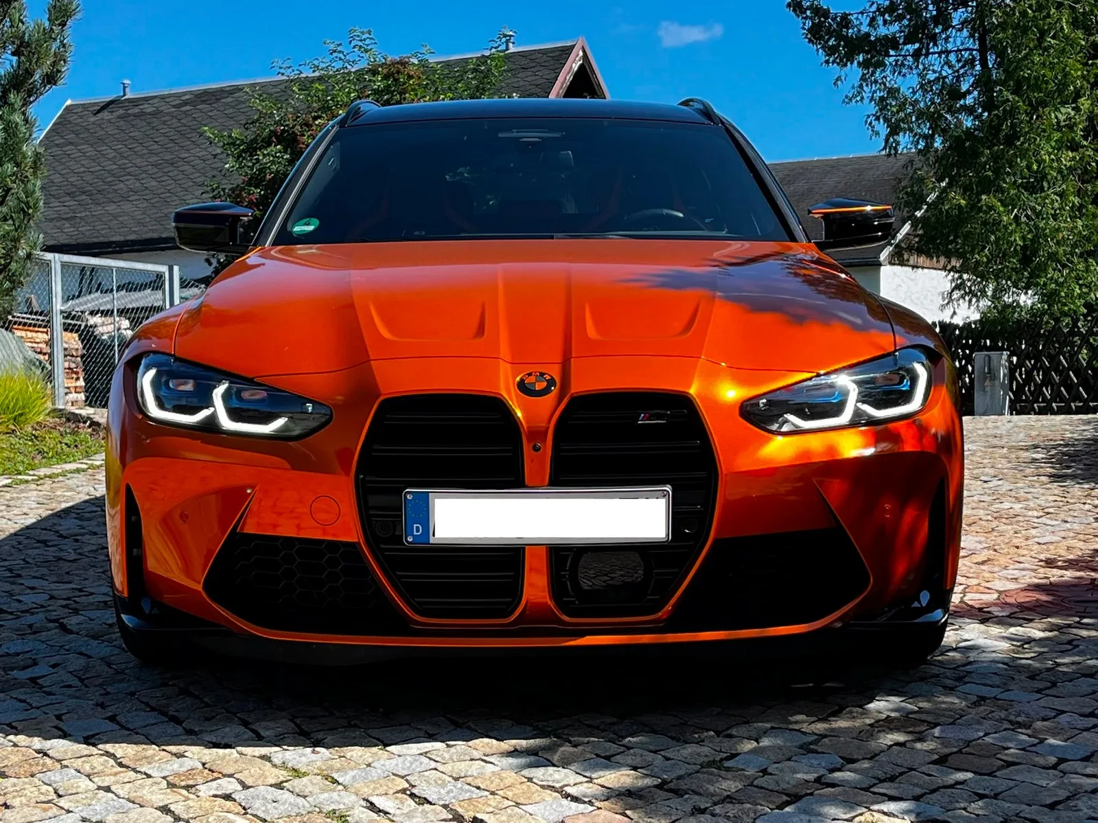 BMW M Touring G Metallic Orange Vollfolierung