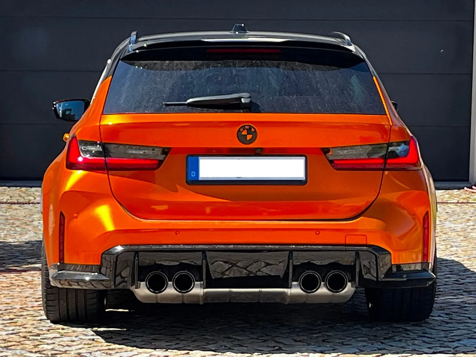 BMW M Touring G Metallic Orange Vollfolierung