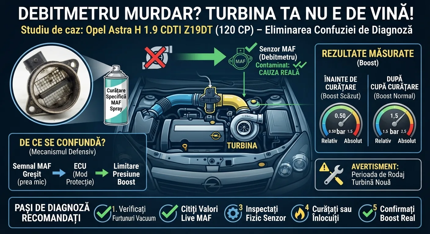 debitmetru astra h diagnoza bam ro