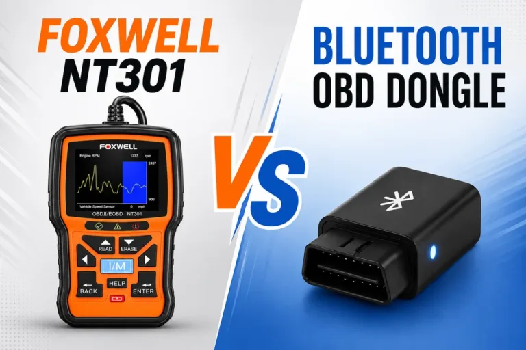 foxwell nt vs bluetooth obd dongle