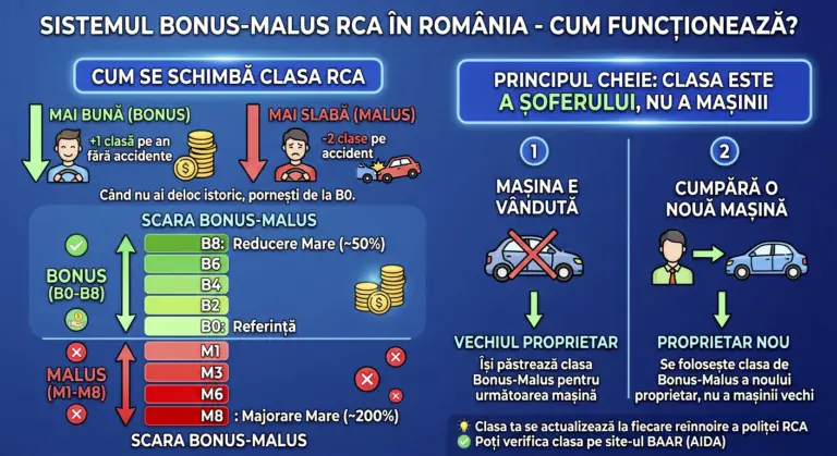 Bonus-Malus RCA: Greșeala care Costă Mii de Lei