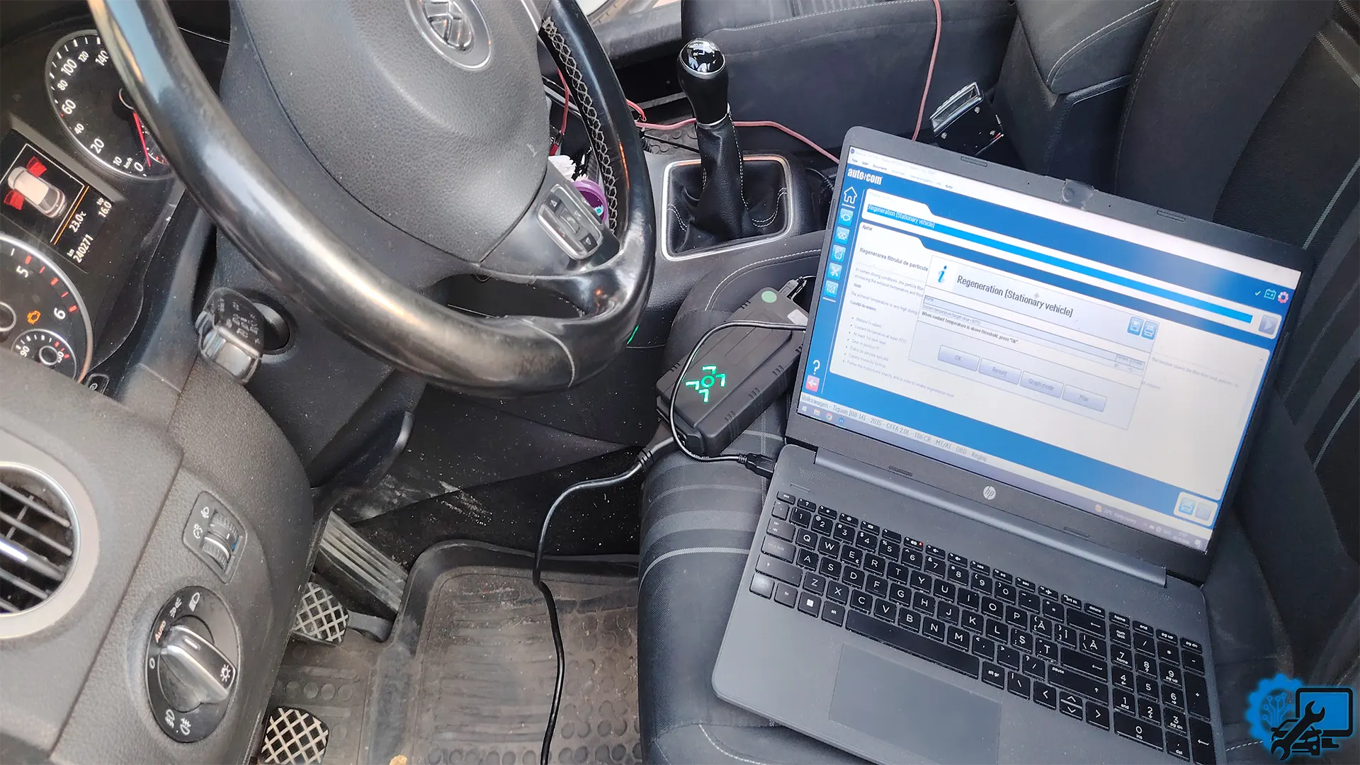 regenerare dpf tiguan
